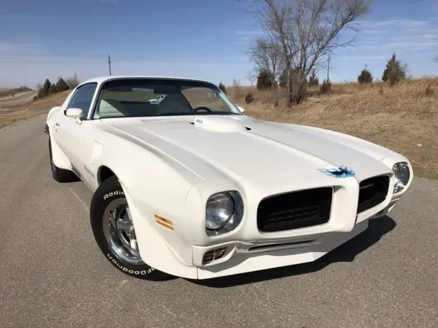 1973 pontiac trans am 49819 miles cameo white coupe 455 3 speed automatic