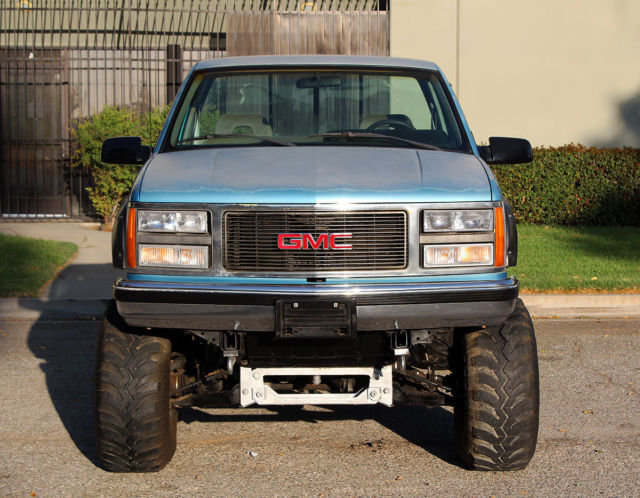 california original, 1993 gmc sierra 1500 "shortbed" 4x4, one owner, big foot