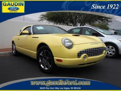 2002 ford thunderbird deluxe deluxe 2dr convertible for sale in las vegas, nevada