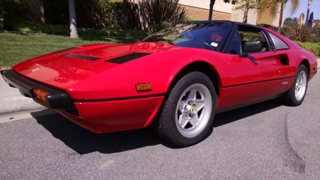 1983 ferrari 308 gtsi quattrovalvole - u.s. version - california legal