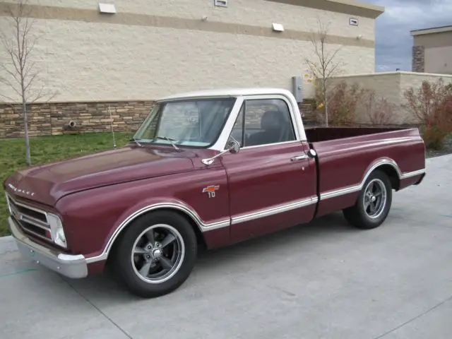 1967 chevy c10 short wide box pickup