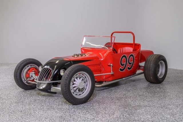 1923 ford roadster track t tribute 0 red roadster v8 flathead 3-spd manual