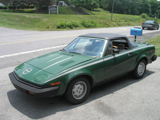 1980 triumph tr7 convertible, nice car, bad engine