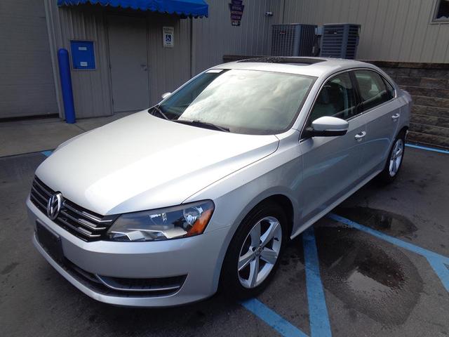 2013 volkswagen passat 2.5 se