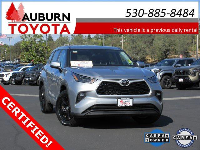 2023 toyota highlander le