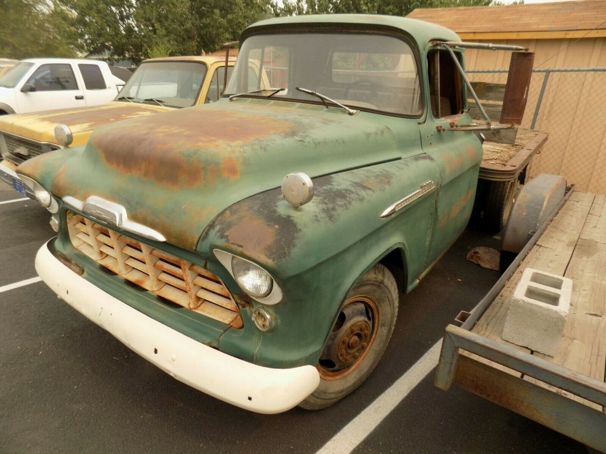 1956 gmc truck 1 ton dump bed nicest cab you will find