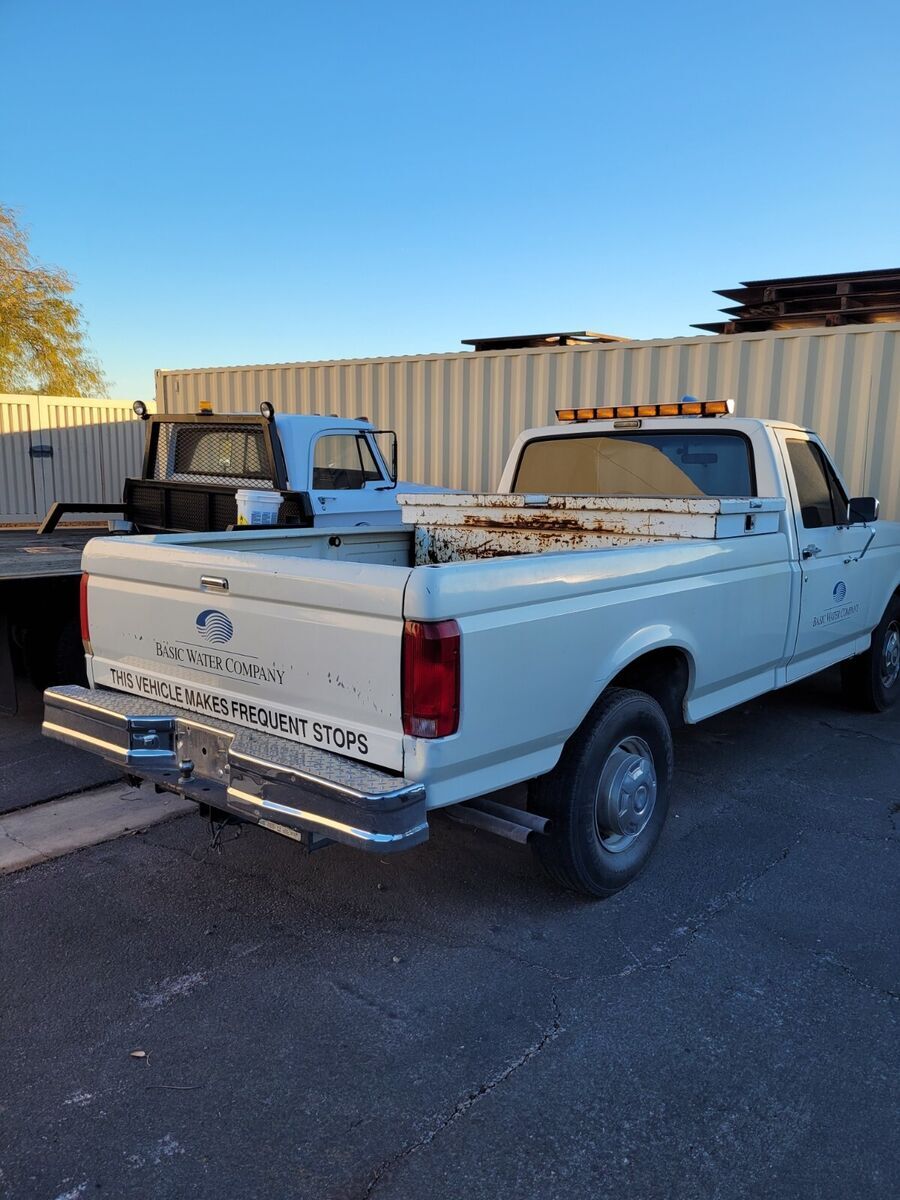 1991 ford f250 pickup work truck