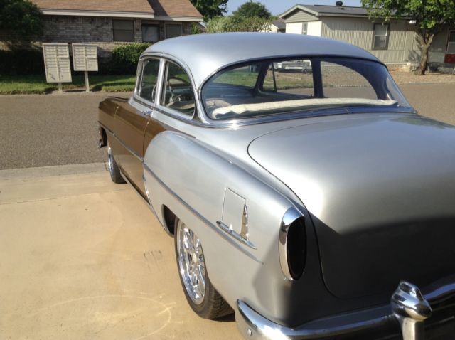 1954 chevrolet 2dr sedan original rebuilt six cylinder three speed very nice
