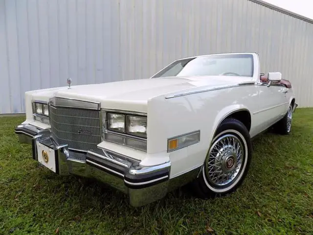 1985 cadillac eldorado biarritz - 2 owner - only 68k miles - garaged kept automa