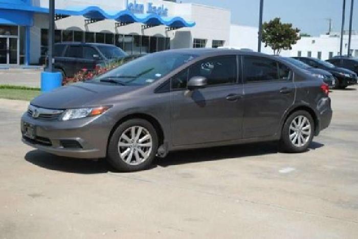 2012 honda civic ex in dallas, tx