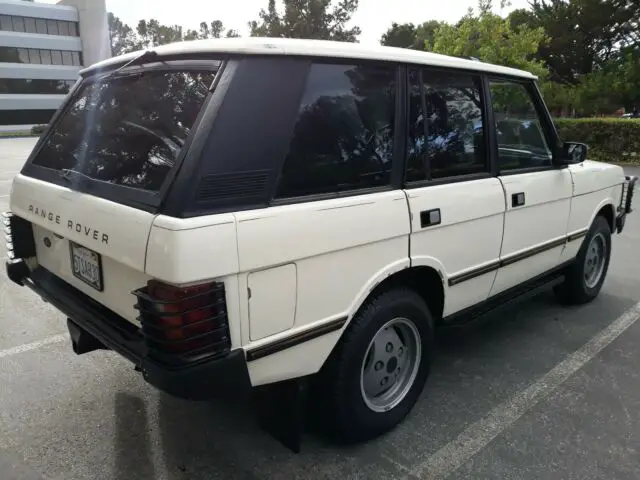 ca rust free 1989 range rover swb classic county ed w/ safari pack rare interior