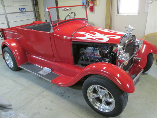 1929 ford model a roadster pickup , hot rod extended cab , all ford drivetrain