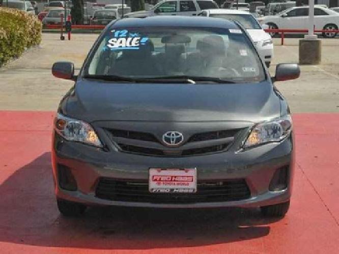 2012 toyota corolla sedan in spring, tx