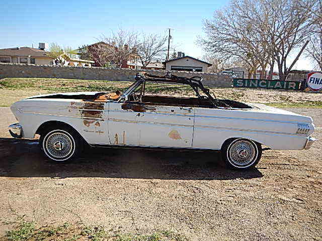 1964 falcon true sprint convertible parts/project car 1965 v8 auto