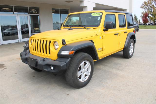 2020 jeep wrangler unlimited sport s 4x4
