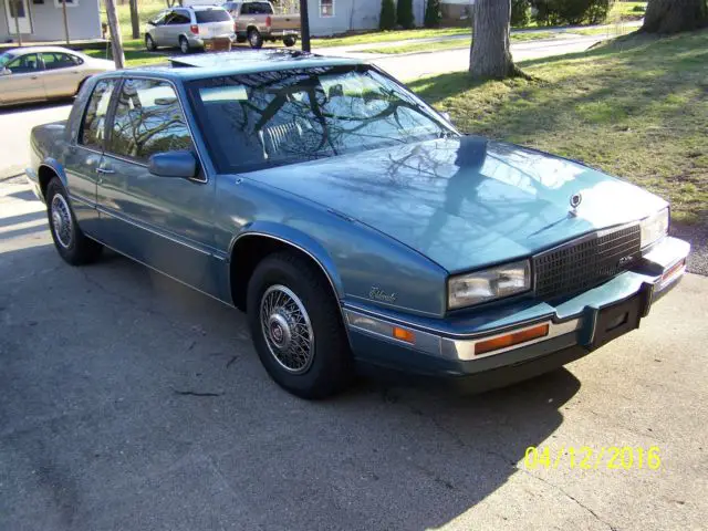 1986 cadillac eldorado 62,000 actual low miles all original factory moonroof