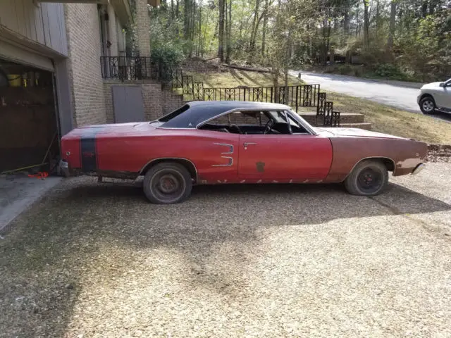 barn find 1968 dodge coronet rt in charger red no reserve