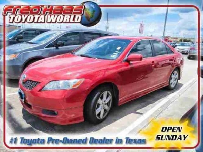 2007 toyota camry se leather in spring, tx