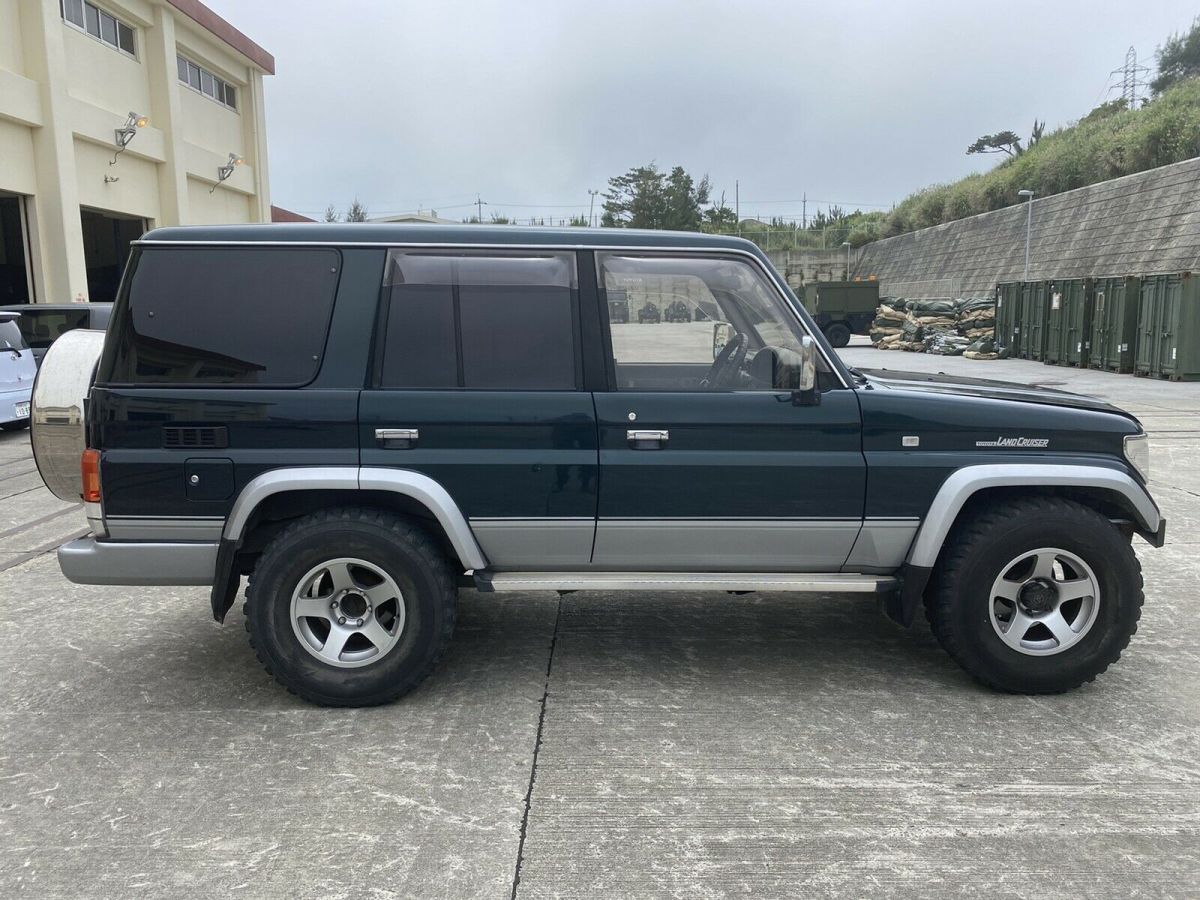 1994 toyota land cruiser suv green 4wd automatic prado