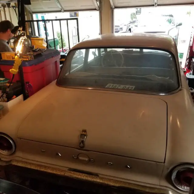 1962 ford falcon 4-door 3-speed manual trans, body and frame in good shape