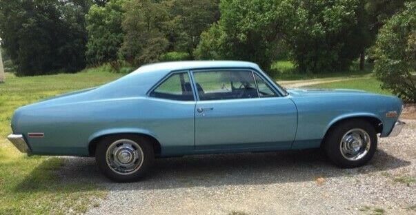 1972 true astro blue chevy nova ss 350 4-speed very original