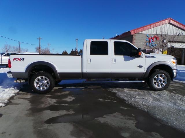 2012 ford f-350 super duty lariat 4x4 lariat 4dr crew cab 8 ft. lb srw pickup for sale in gas hills, wyoming