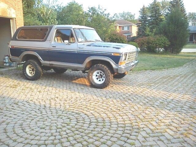 1 owner 1978 ford bronco custom interior "new motor 35k miles" 98% rust free bod
