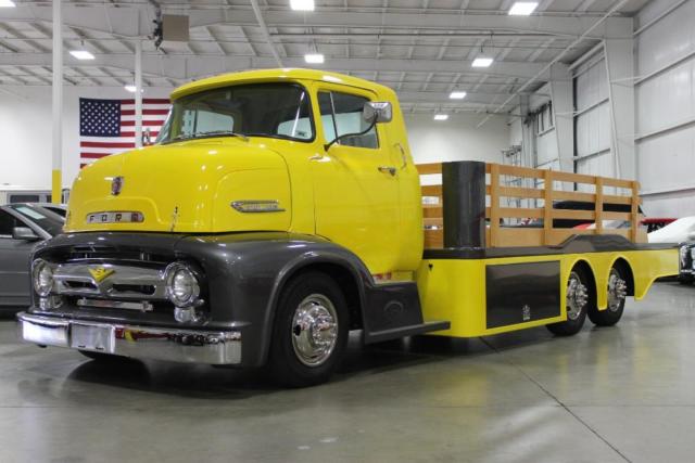 1956 ford coe-c600 custom car carrier