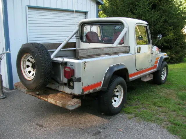 1984 jeep scrambler original cj8 pickup 2.5l 4 cyl. 4 speed only 4130 were made