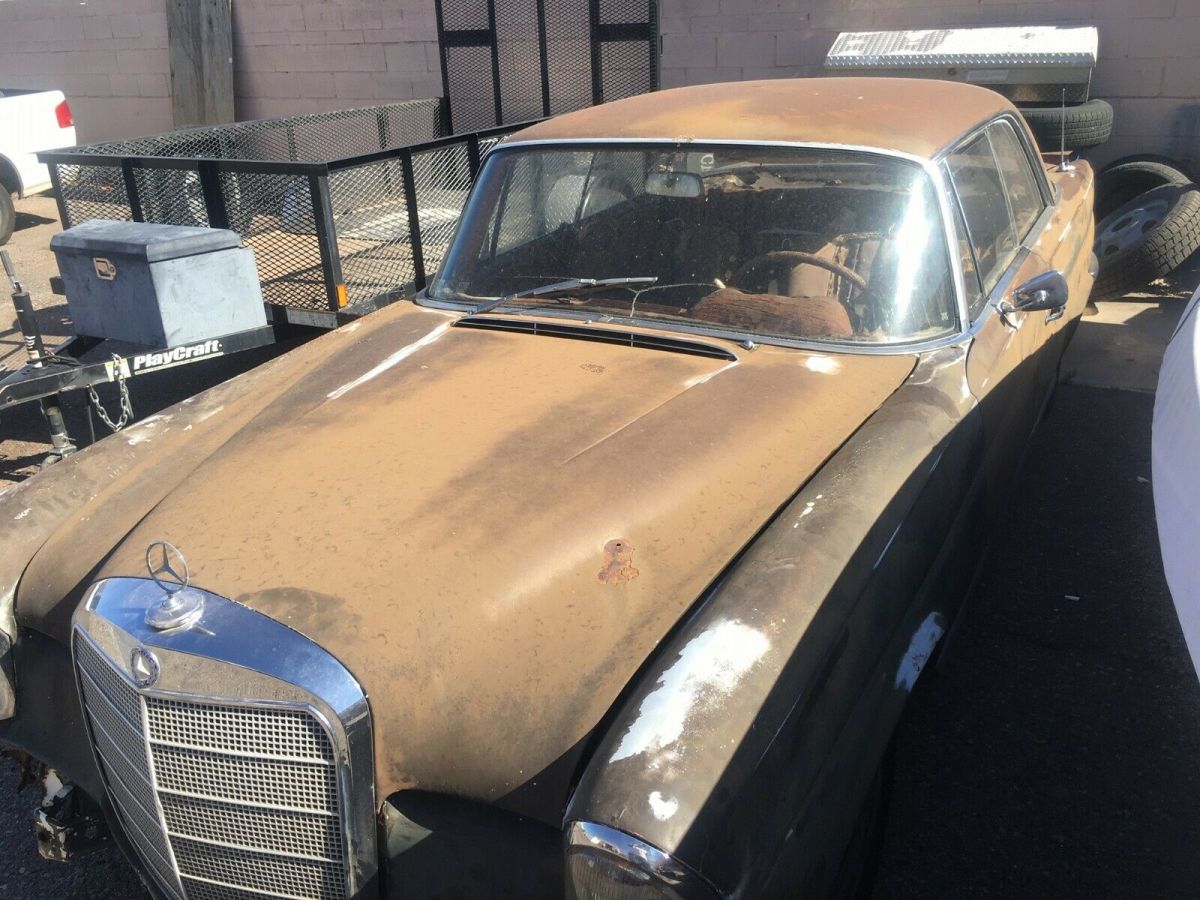 1967 mercedes-benz 250 se 2 door coupe- as is,no title,bill of sale only