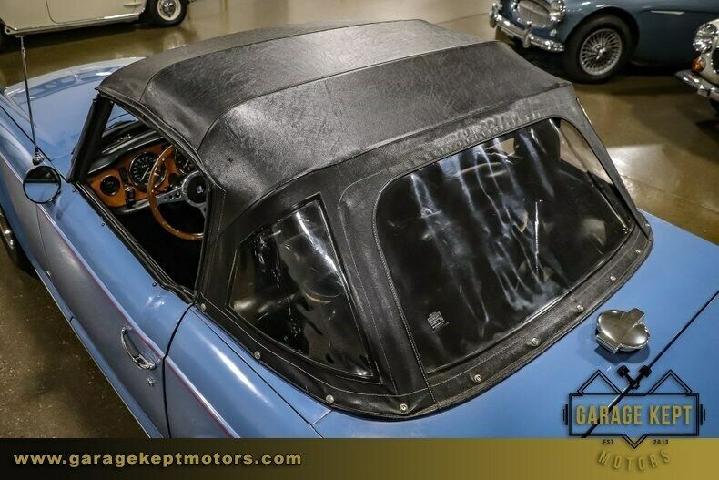 1975 triumph tr6 french blue convertible 2.5l 6-cylinder 81338 miles