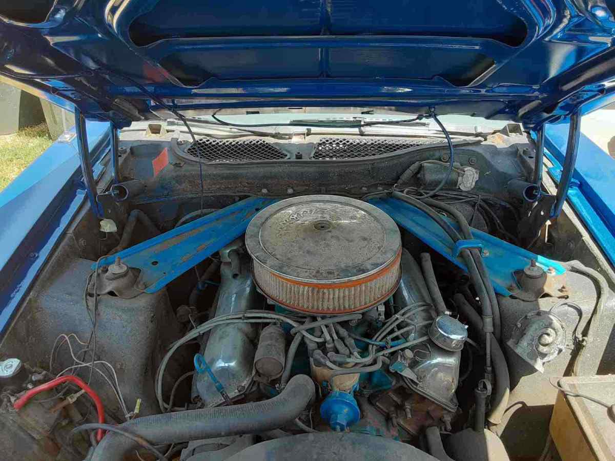 1972 ford mustang 351 sportscar blue rwd automatic