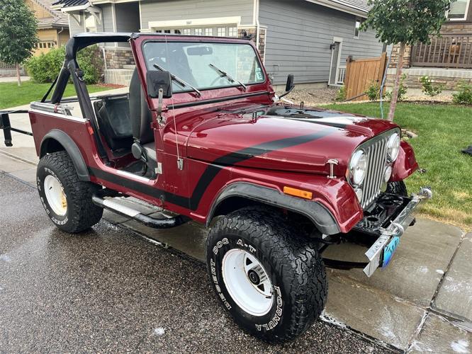1986 jeep cj7 in parker, colorado