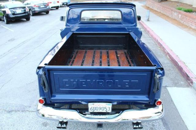 1966 chevrolet c10 power seering 41617 miles blue pickup v8 automatic