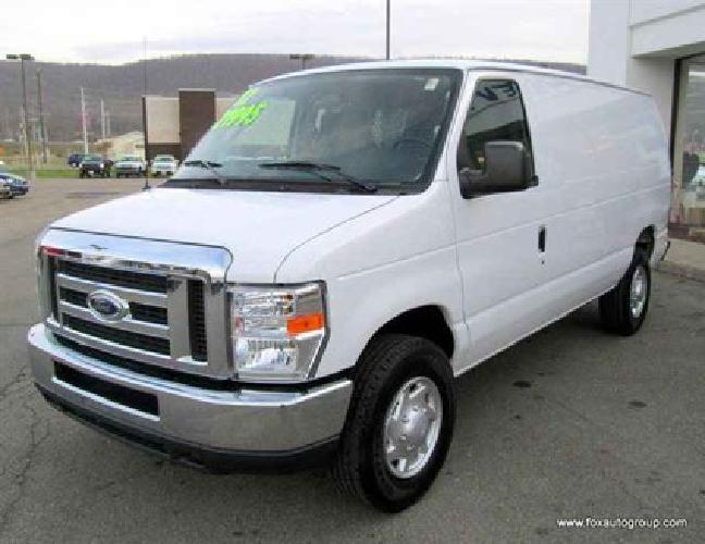 2012 oxford white ford econoline cargo van in painted post, ny