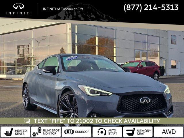 2022 infiniti q60 3.0t red sport 400