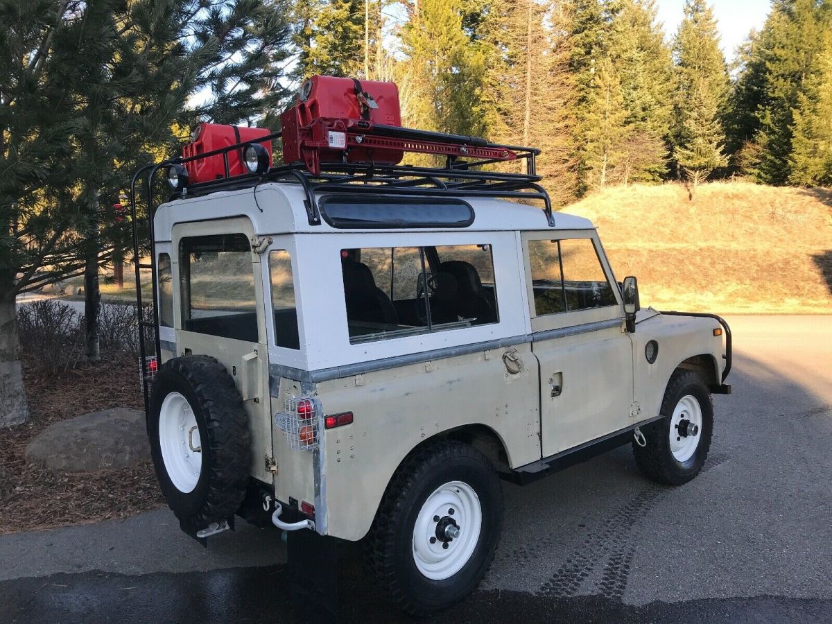 1972 land rover series iii 88" deluxe us code 259 w/ pto winch
