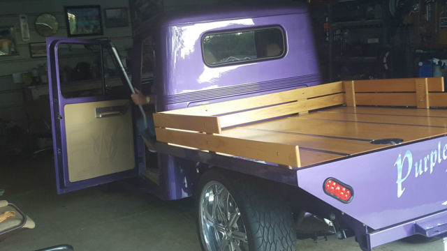 1950 willys jeep custom show truck "purple haze"