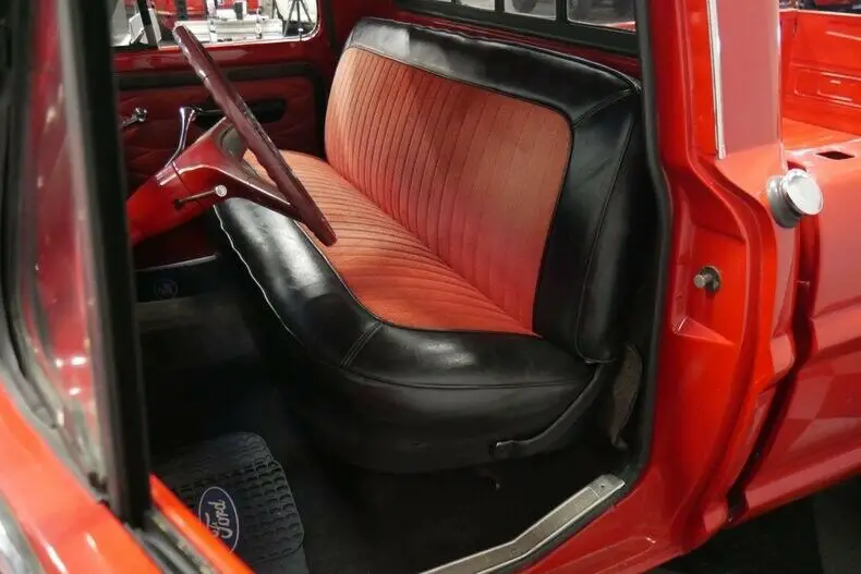 classic vintage ford pickup truck big block motor