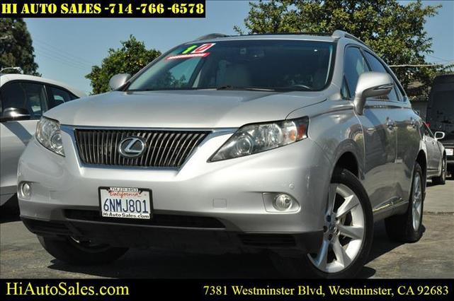 2010 lexus rx 350
