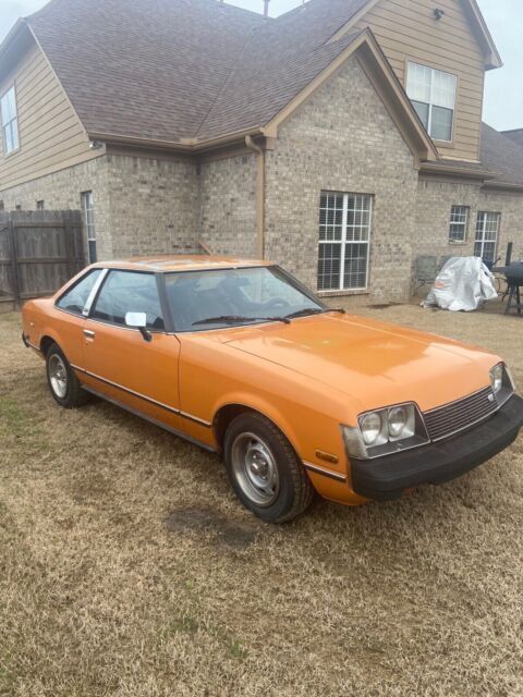1978 toyota celica coupe orange rwd manual gt