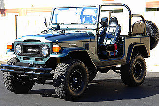 1975 green! fj40 land cruiser, 4x4, toyota, suv, fj, lifted, off road, collector