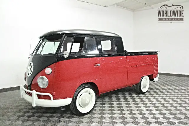 1962 red double cab. concourse restoration. rare!!
