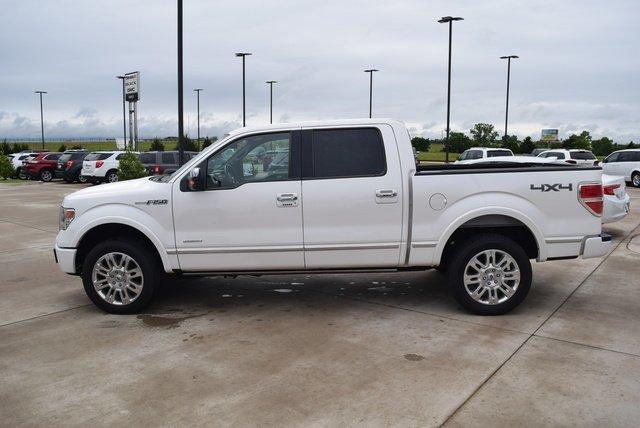 used 2013 ford f150 4x4 supercrew platinum perry, ok 73077 for sale in perry, oklahoma
