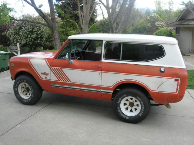 1979 international harvester scout rallye