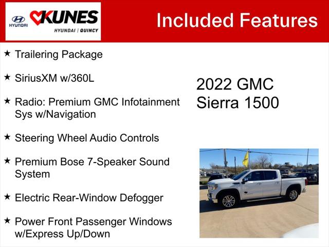 2022 gmc sierra 1500 limited 4wd crew cab short box slt