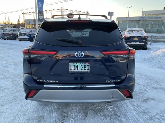 2020 toyota highlander hybrid platinum