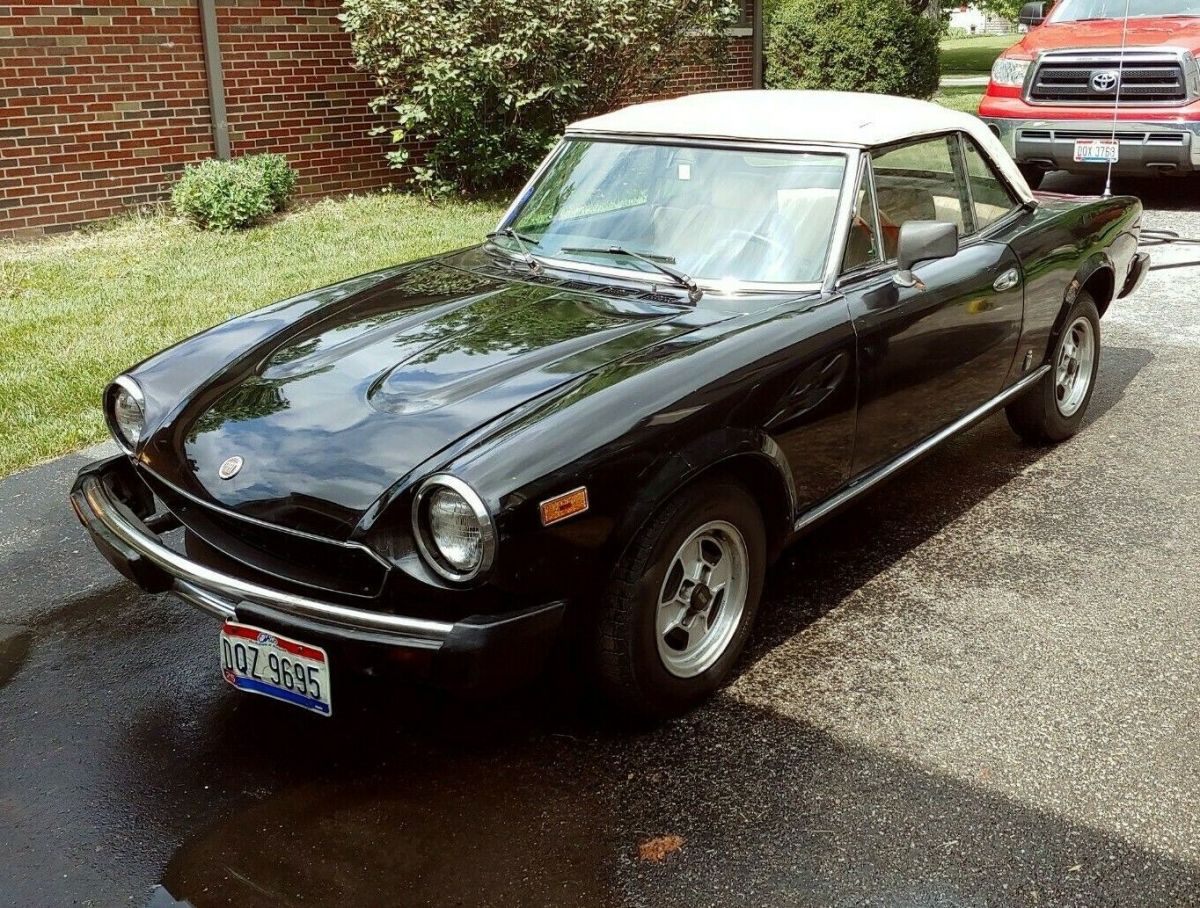1981 fiat 124 spider spider