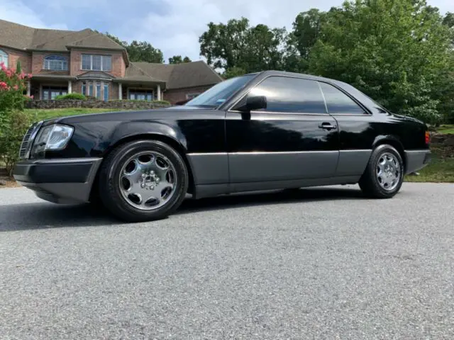 1990 mercedes benz 300ce coupe - highline - black on tan w124 300 ce no reserve