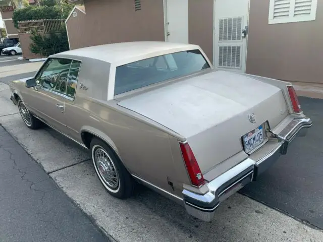 1984 cadillac eldorado 2dr coupe v8 4.1 liter california classic rare automobile